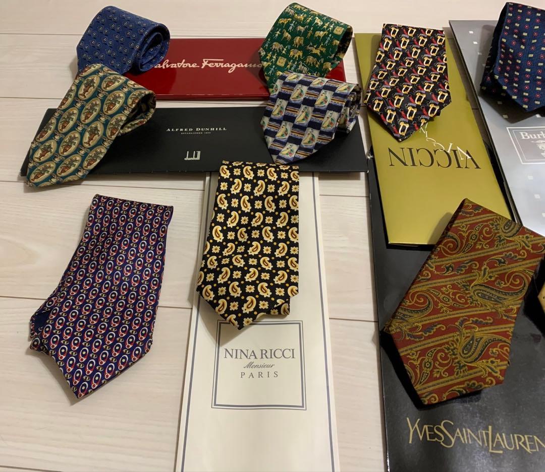 ブランド品ネクタイ13点セット