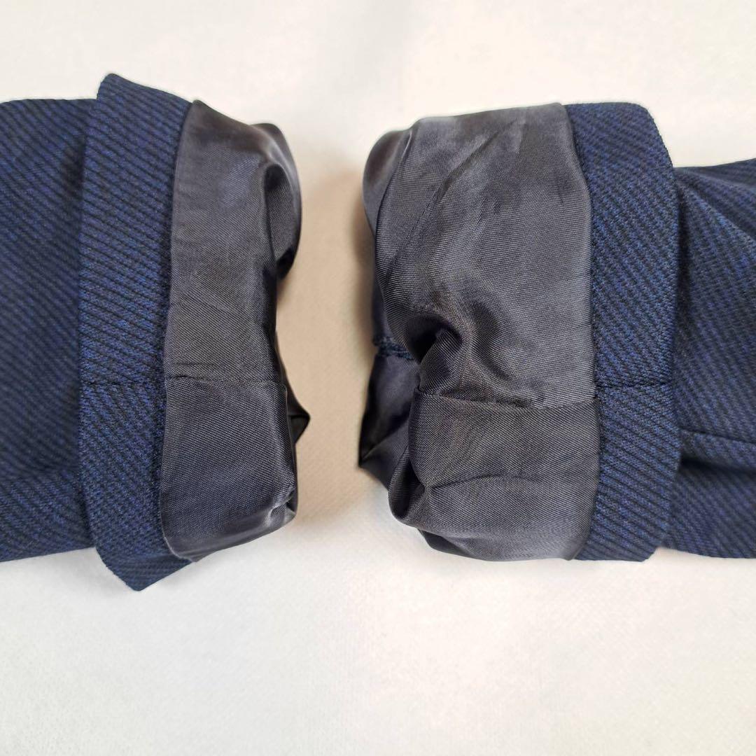 極美品　高ストレッチ　エディフィス　イージーパンツ　　ネイビー　セットアップ