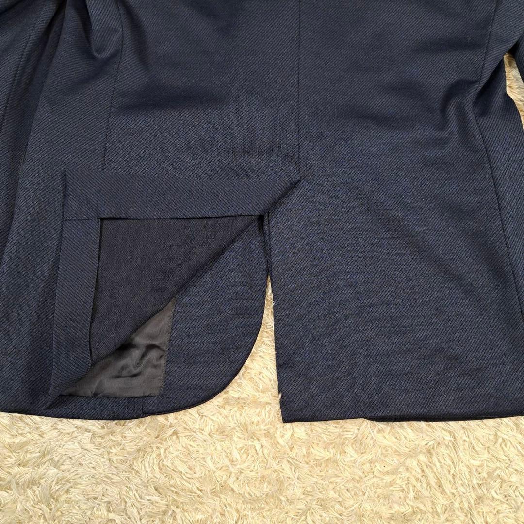 極美品　高ストレッチ　エディフィス　イージーパンツ　　ネイビー　セットアップ