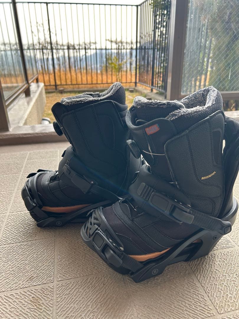 スノーボード2点セット ・ROSSIGNOL ブーツ ・RIDE ビンディング