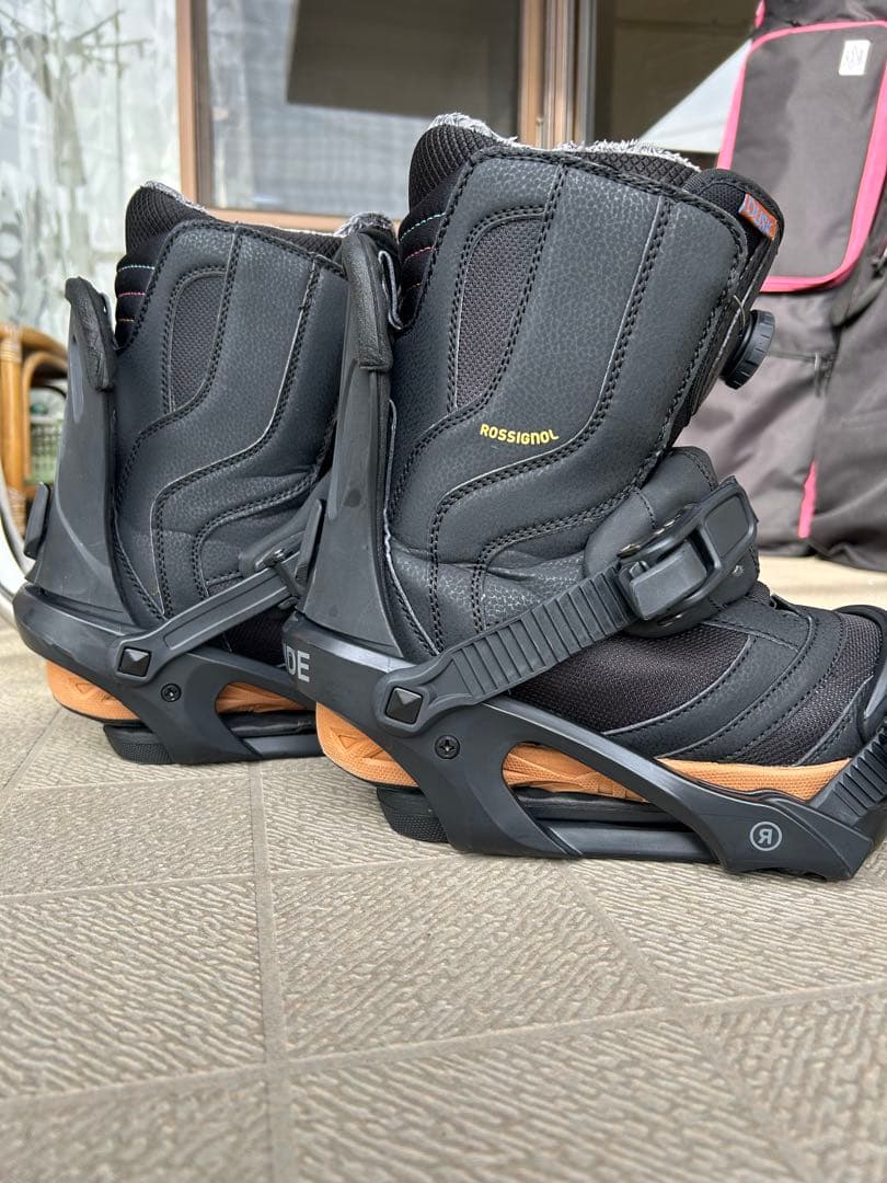 スノーボード2点セット ・ROSSIGNOL ブーツ ・RIDE ビンディング