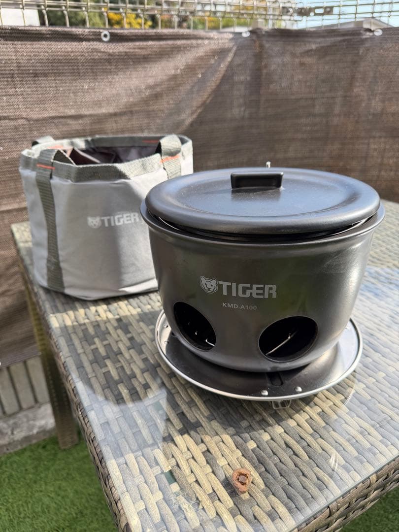 魔法のかまどご飯⭐︎TIGER KMD-A100 飯盒・メスティン
