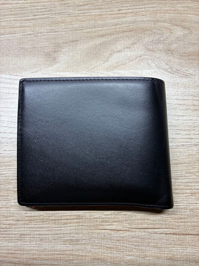 Paul Smith ハイライトステッチ 二つ折り財布 ブラック