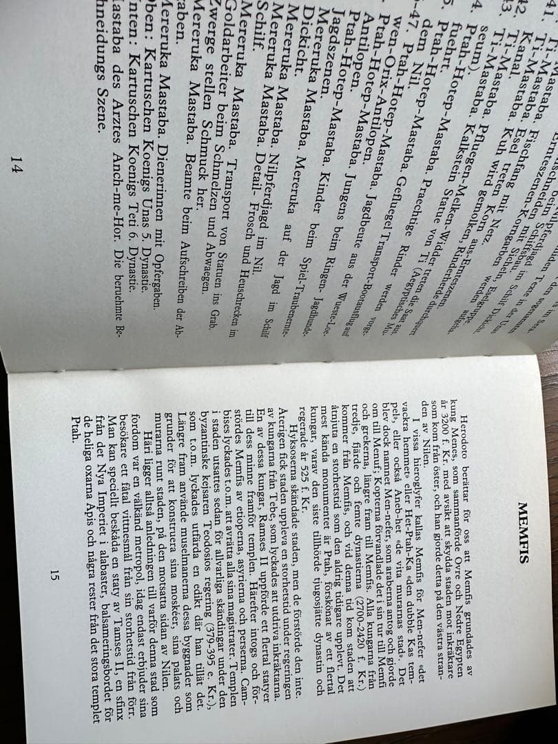 希少本　Memphis エジプト文明についての本　現地購入