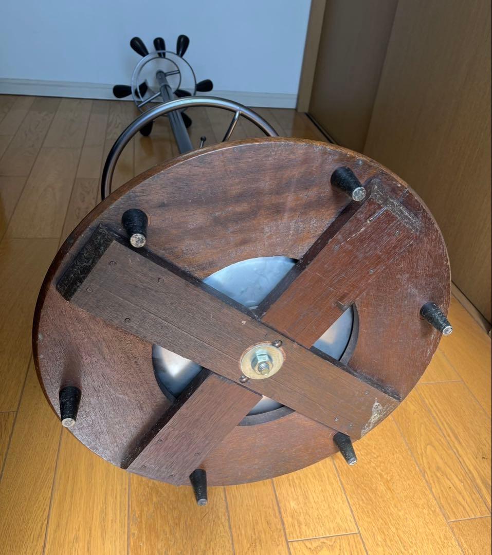 希少 高級家具 ヴィンテージ オールド マルニ 回転式帽子掛け ポールハンガー