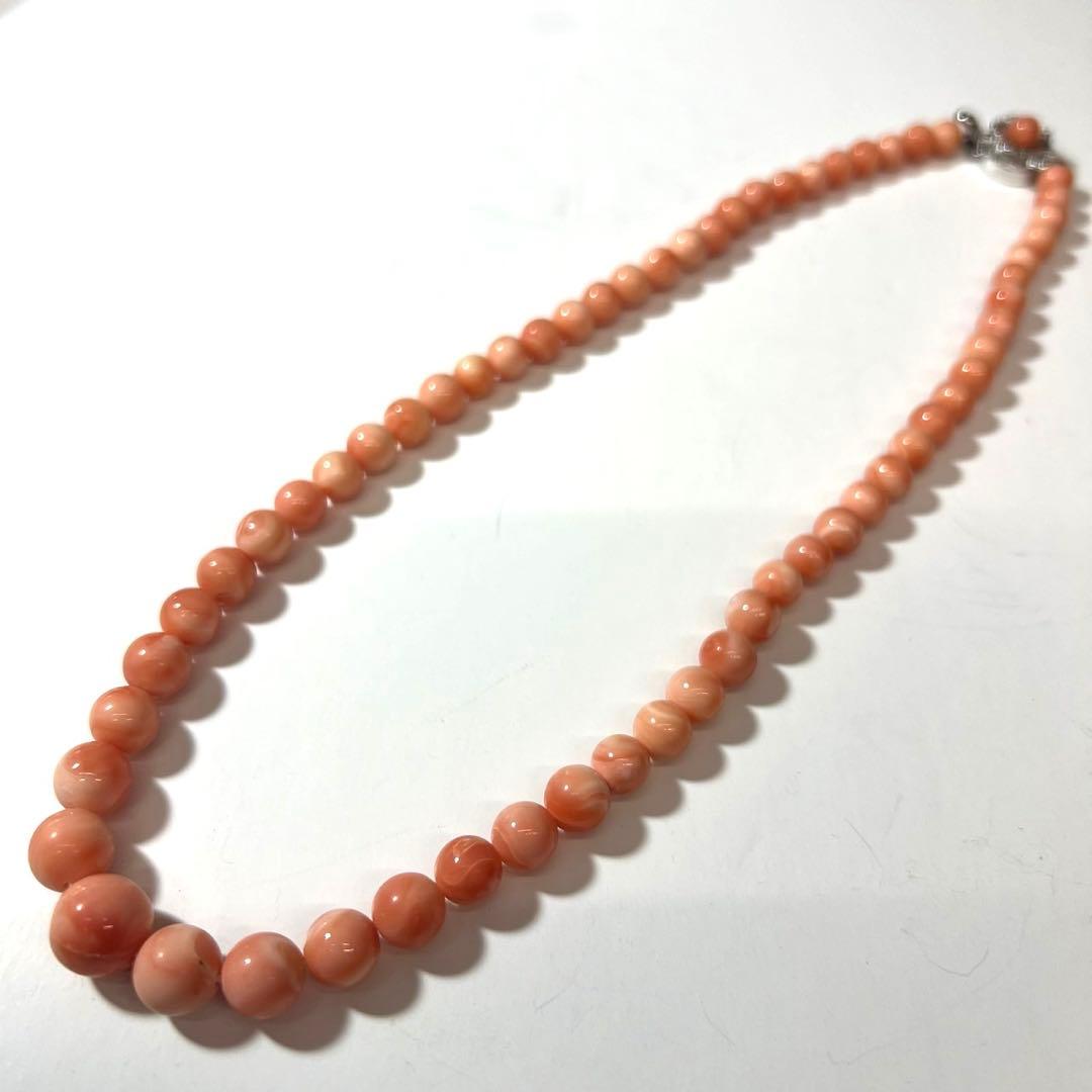 珊瑚　ネックレス　レディース　アクセサリー　小物　ファッション