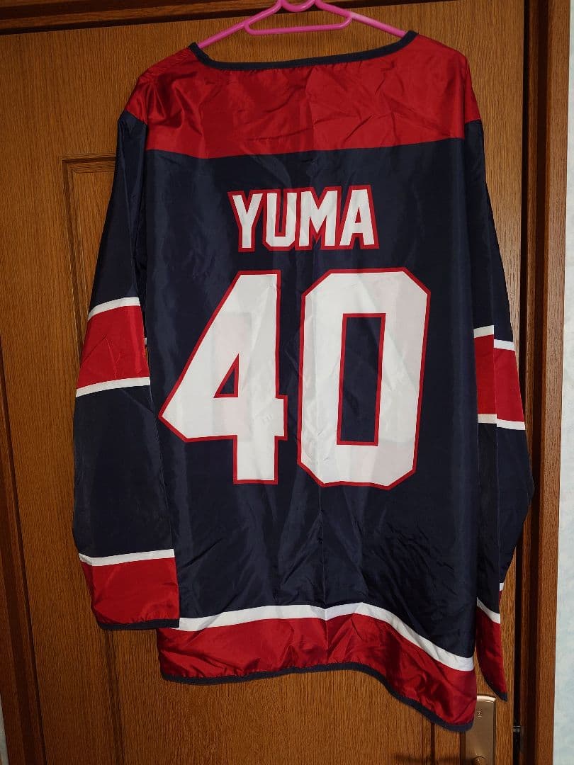 鹿島アントラーズ リバーシブルホッケーシャツ L 鈴木優磨