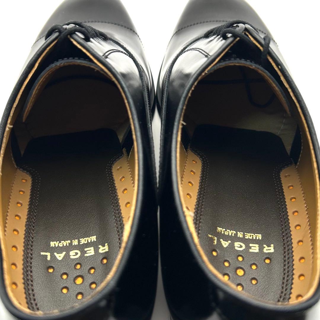 未使用✨ REGAL 【26㎝】 911R ビジネス ストレートチップ ブラック