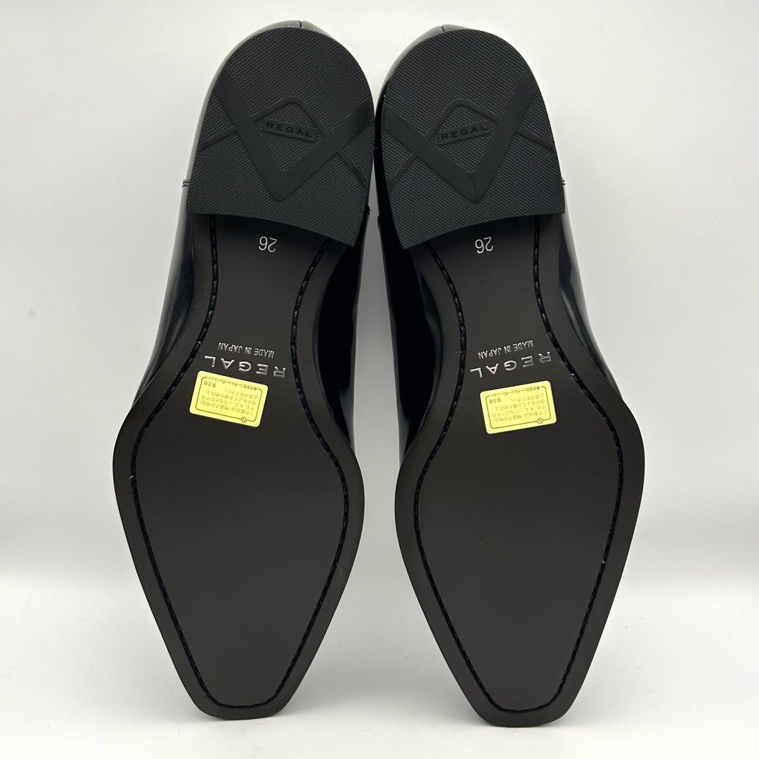 未使用✨ REGAL 【26㎝】 911R ビジネス ストレートチップ ブラック