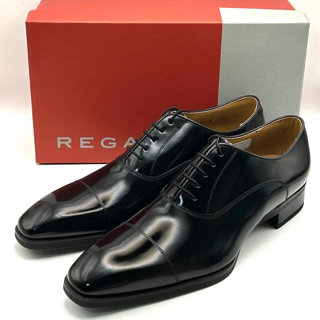 未使用✨ REGAL 【26㎝】 911R ビジネス ストレートチップ ブラック