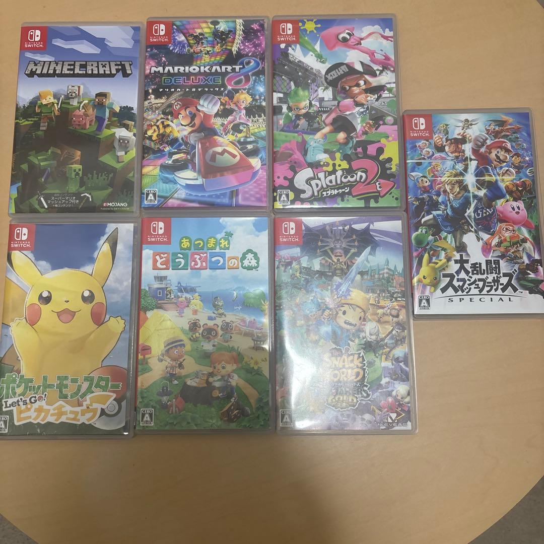 d*K様 Nintendo Switch ゲームセット 7本