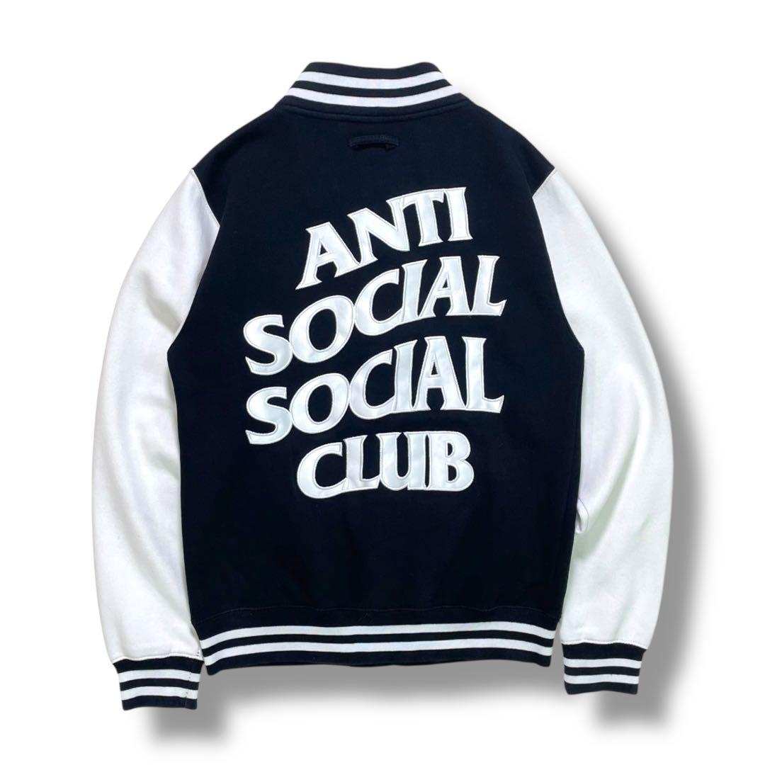 USA製 anti social social club スタジャン ブルゾン