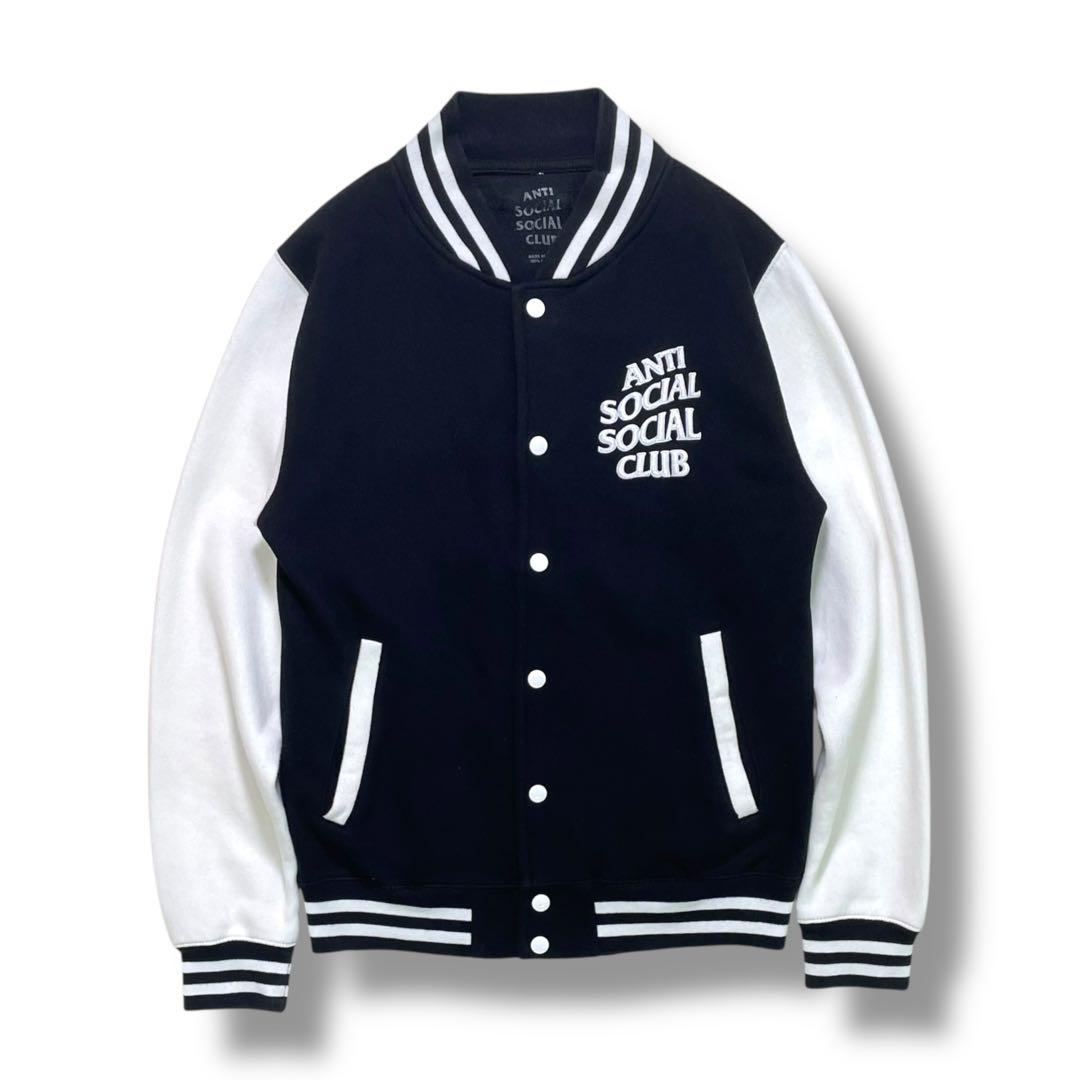 USA製 anti social social club スタジャン ブルゾン