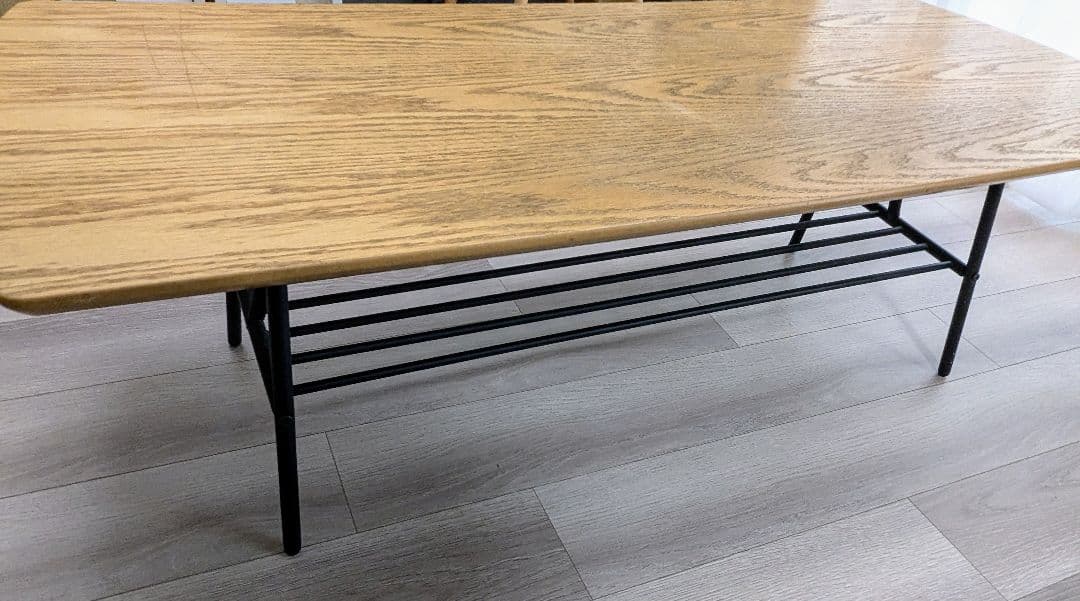 NOCE センターテーブル 木製ウッド 楕円形 ノーチェ