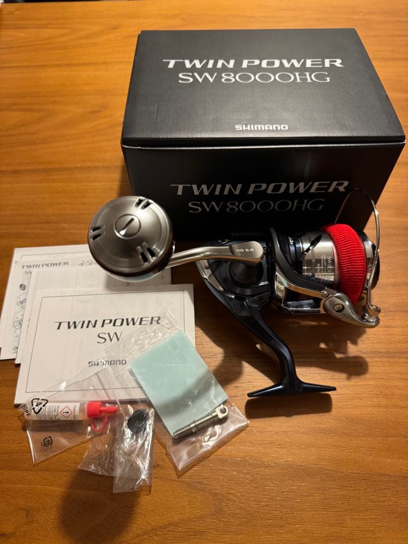 SHIMANO 21 TWIN POWER SW8000HG スピニングリール