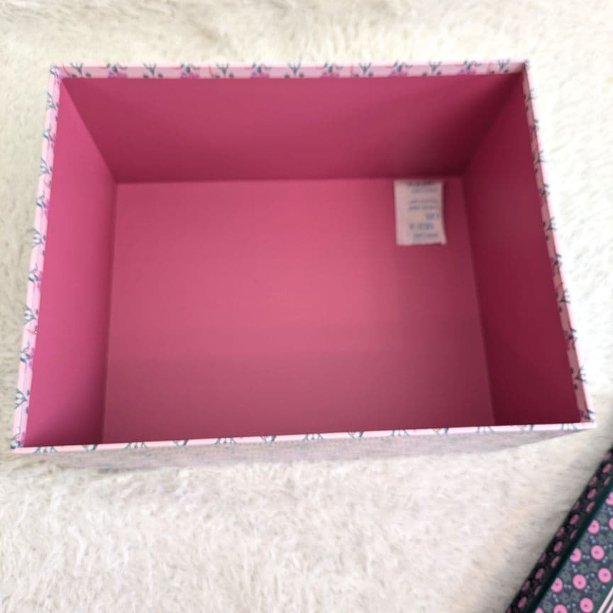 新品未使用✨フランフラン　アナスイ　コラボ　スクエアBOX2点セット　花柄　総柄