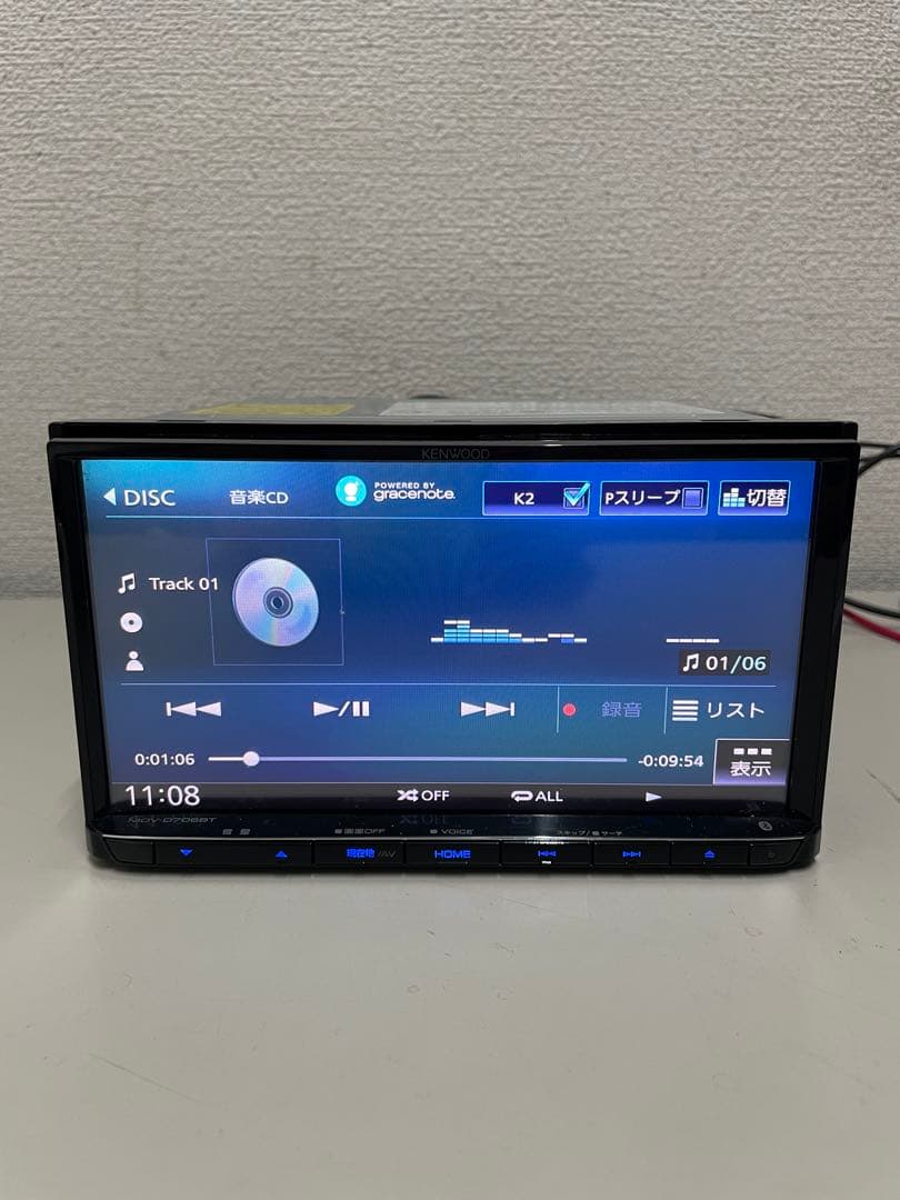 ケンウッド◇MDV-D706BT◇2019年製フルセグ/CD/DVD/BT/SD