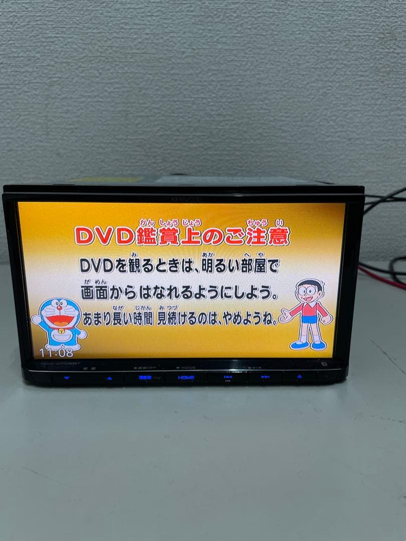 ケンウッド◇MDV-D706BT◇2019年製フルセグ/CD/DVD/BT/SD