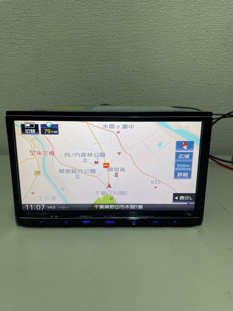 ケンウッド◇MDV-D706BT◇2019年製フルセグ/CD/DVD/BT/SD