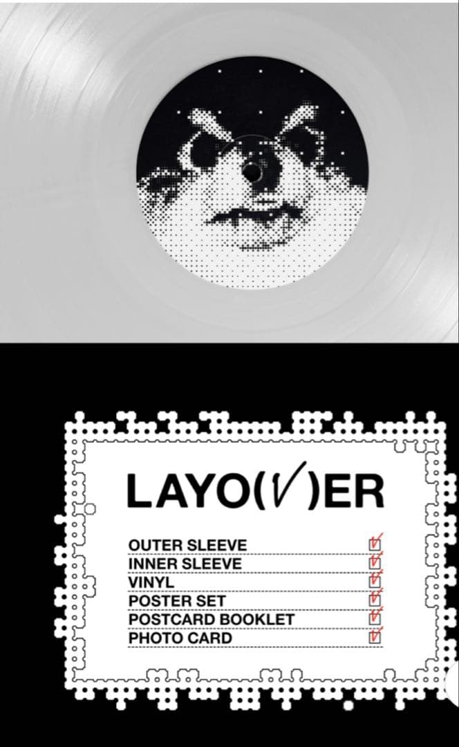 V (BTS) 'Layover' アナログ盤