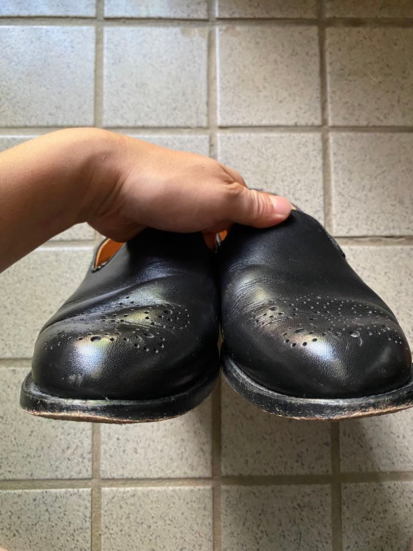 靴 Sanders MEDALION SLIPPER