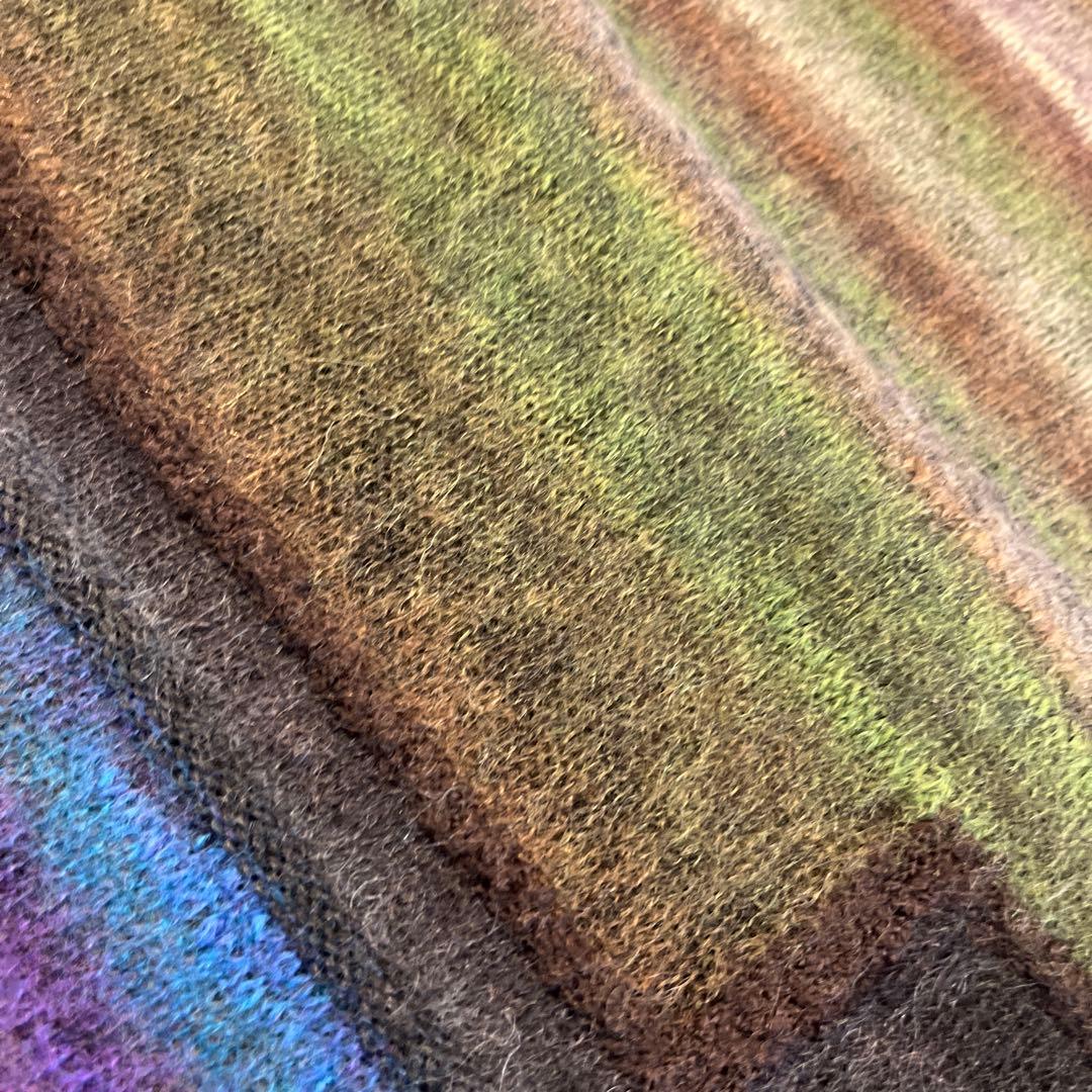 まめだいふく 佐藤繊維　イイネス　モヘヤストール　新品