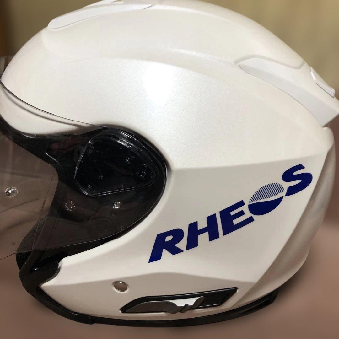 希少RHEOS ジェットヘルメット ホワイト