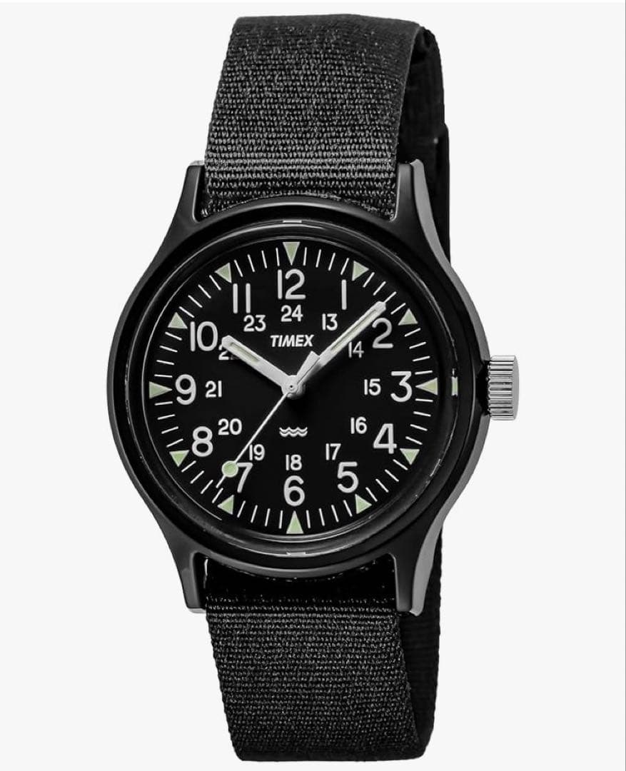 【新品】TIMEX(タイメックス) ブラック 腕時計　ユニセックス
