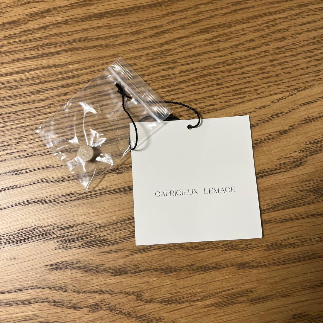 CAPRICIEUX L'EMAGE チュールフリル ロングドレス