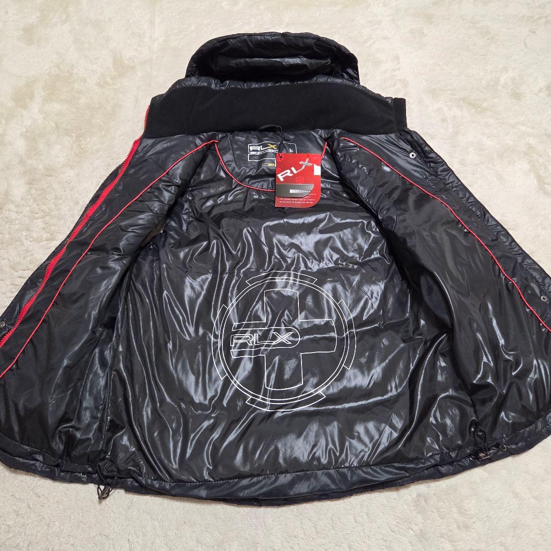 新品　RLX　ダウンベスト　2way　ダウンジャケット　ラルフローレン　ブラック