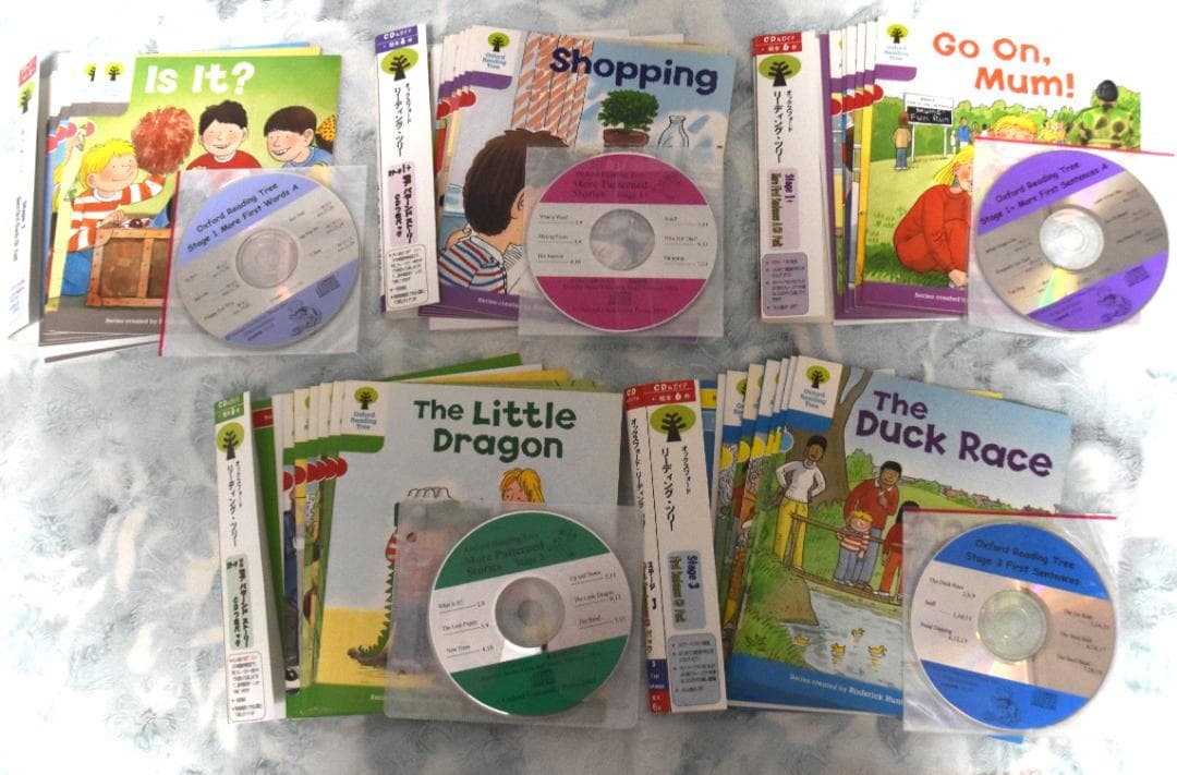オックスフォード リーディング・ツリー　ステージ１～３　CD付き絵本セット