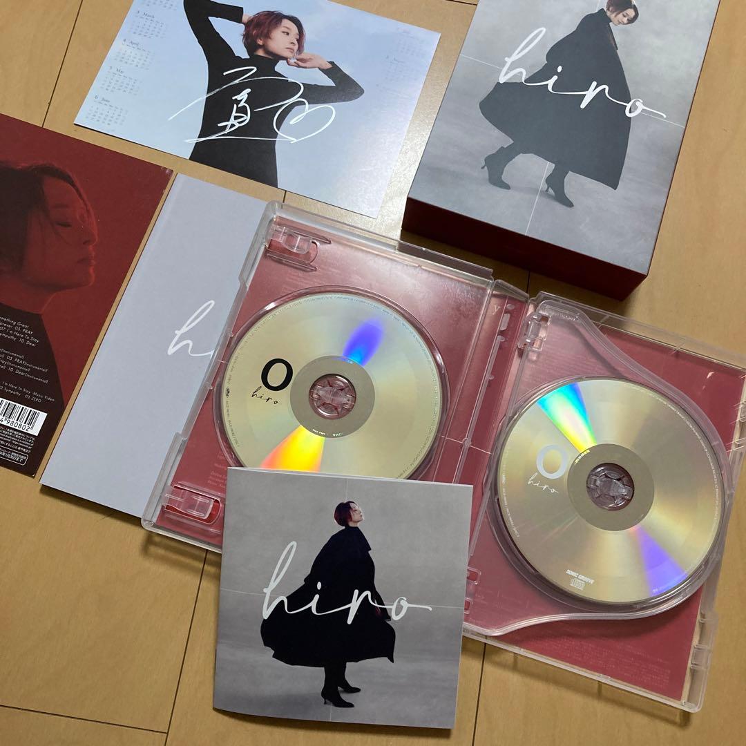 【即購入ok!!】hiro 島袋寛子 『0』初回限定Blu-ray付 サイン付