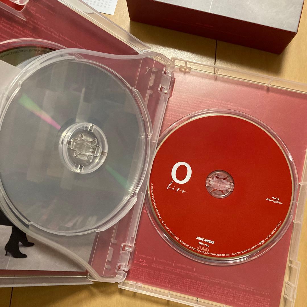 【即購入ok!!】hiro 島袋寛子 『0』初回限定Blu-ray付 サイン付