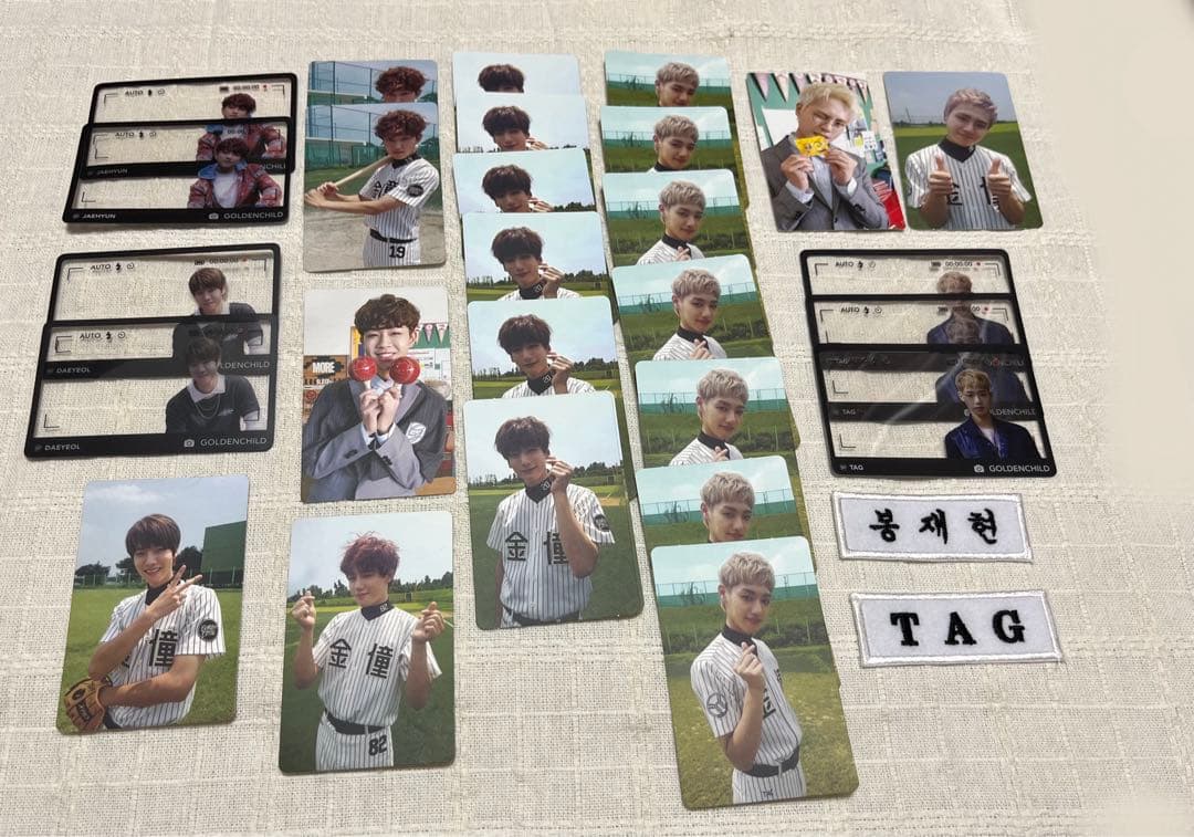 golden child トレカ 写真 歌詞カード