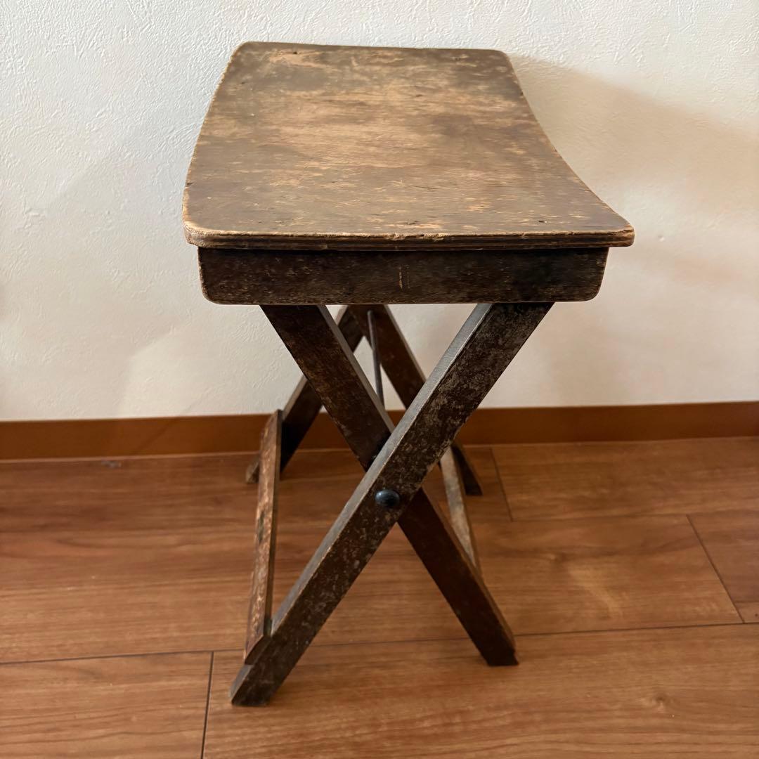 希少　ヴィンテージ RICCAR リッカー　折りたたみスツール　椅子　ミシン