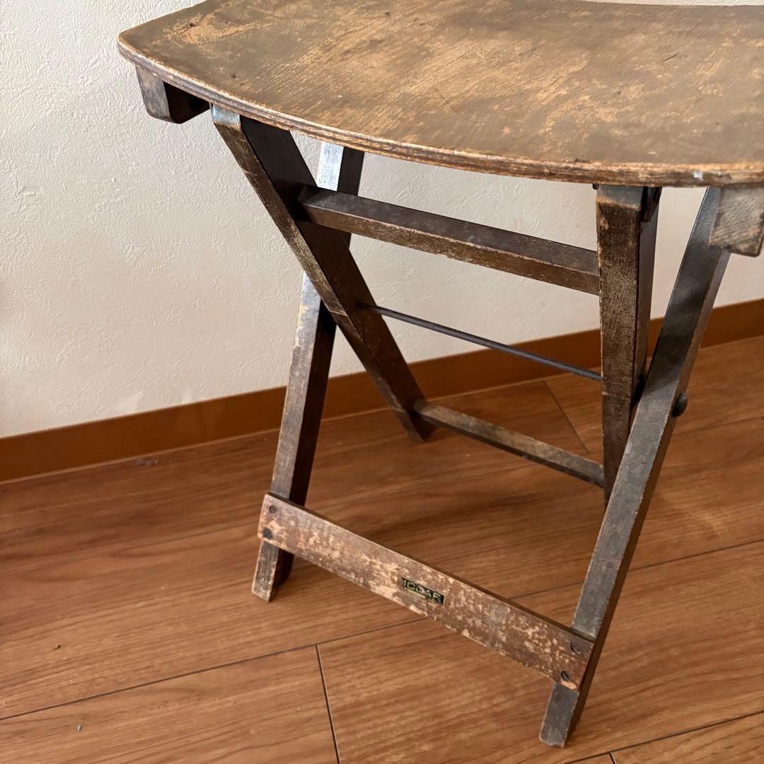 希少　ヴィンテージ RICCAR リッカー　折りたたみスツール　椅子　ミシン