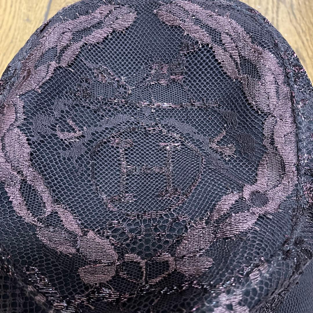 エルメス　バケットハット#57 レア品❣️ エクスリブリスエンブロイダリーレース