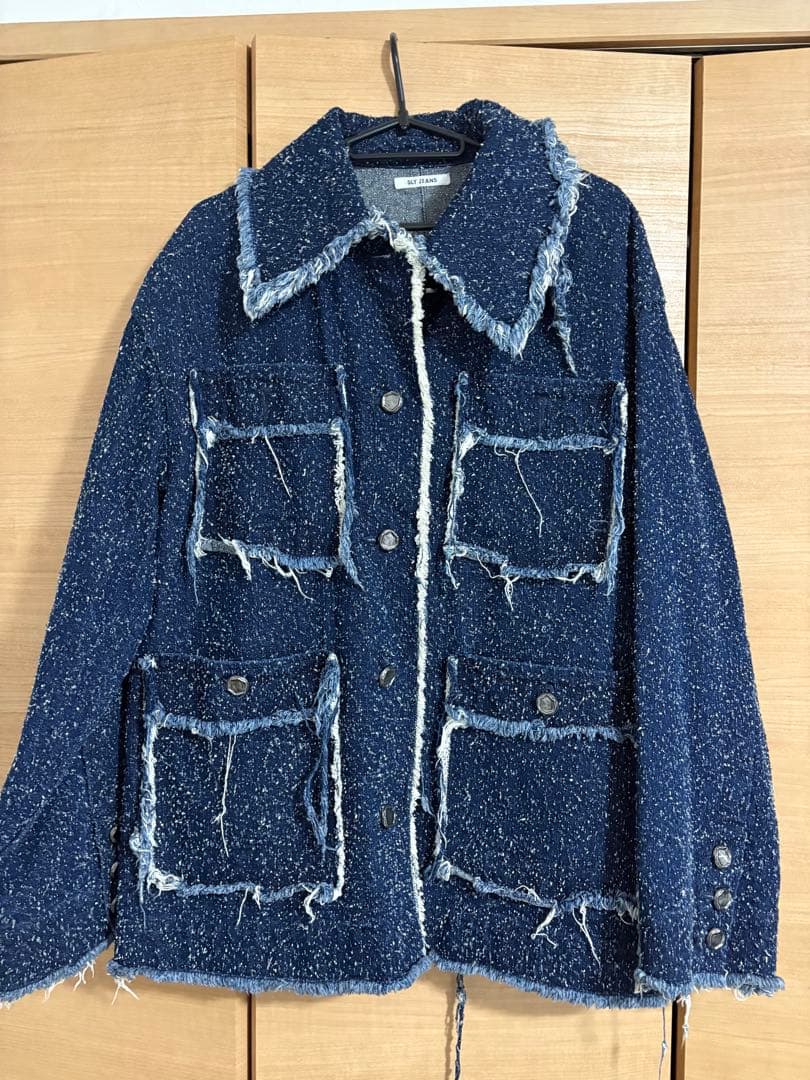 ジャケット・アウター SLY GRAIN TWEED JACKET