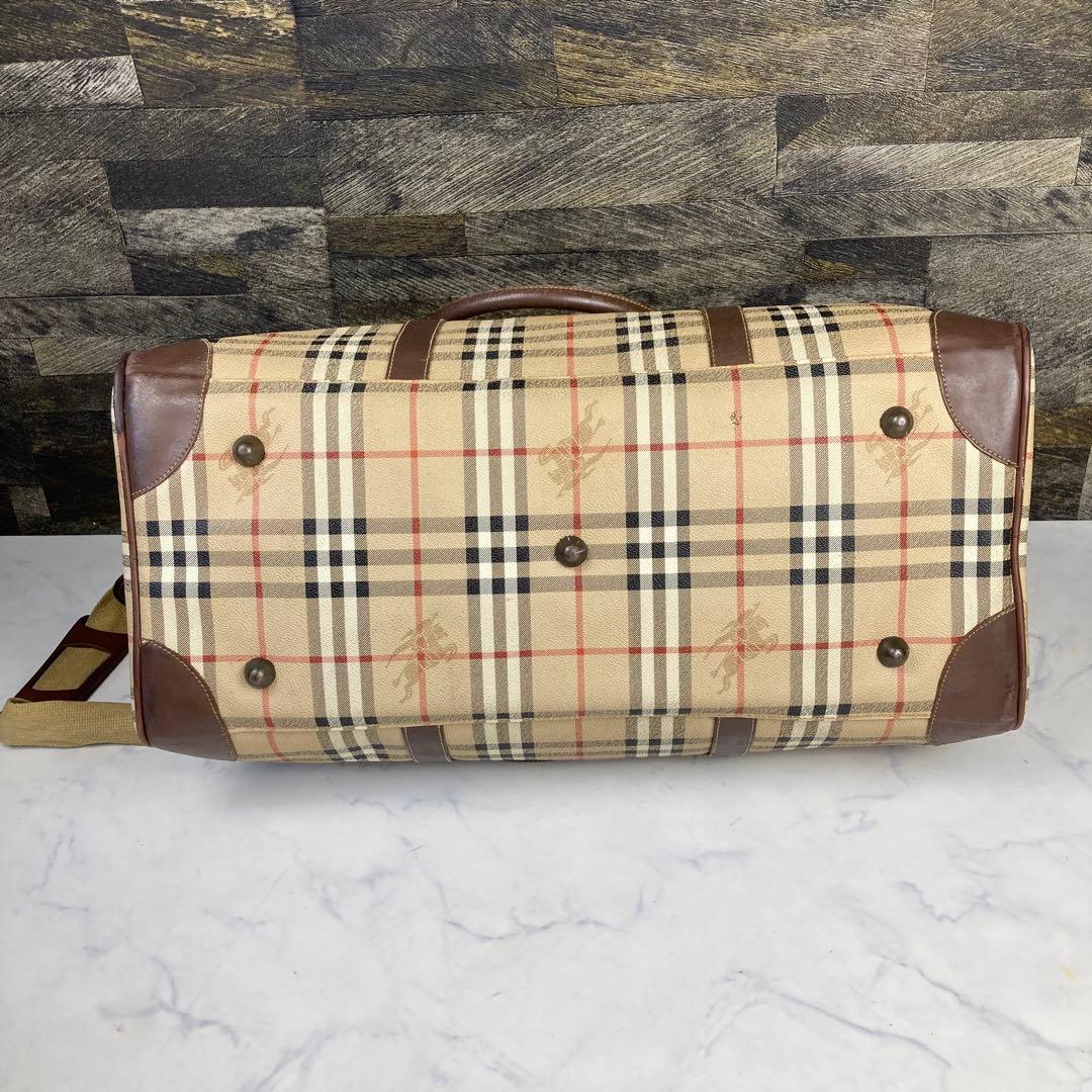BURBERRY ノバチェック PVC 2way ボストンバッグ