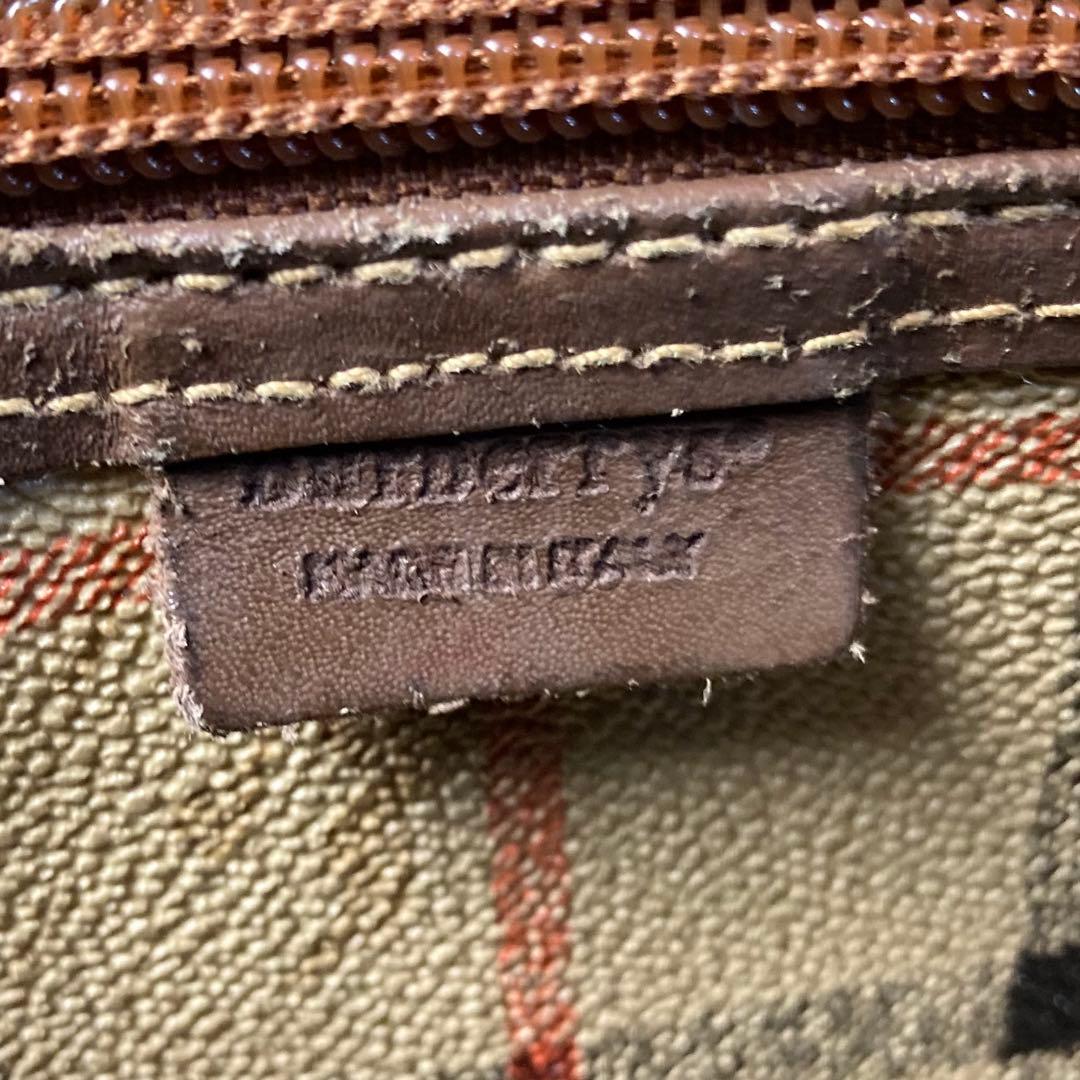 BURBERRY ノバチェック PVC 2way ボストンバッグ