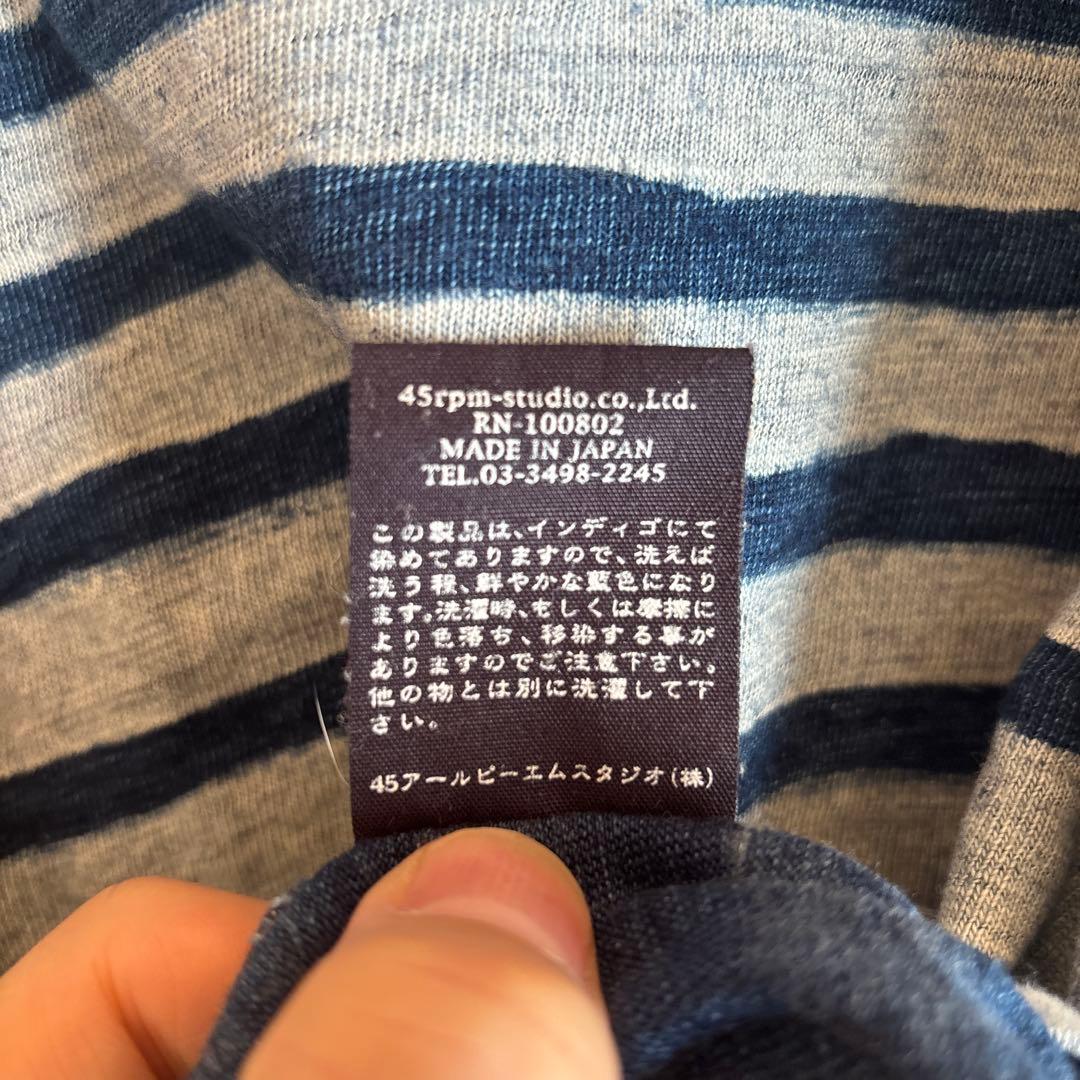 45rpm レディース　長袖Tシャツ