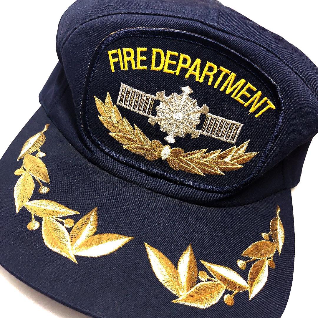 希少レア新品！FIRE DEPT. 消防署✨アポロキャップ ハロウィン 撮影用