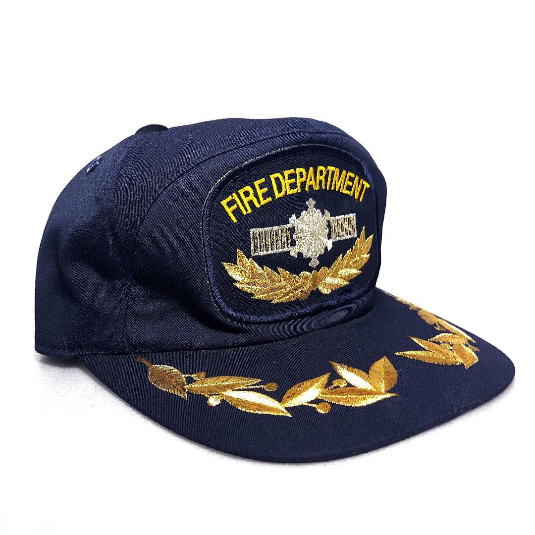 希少レア新品！FIRE DEPT. 消防署✨アポロキャップ ハロウィン 撮影用