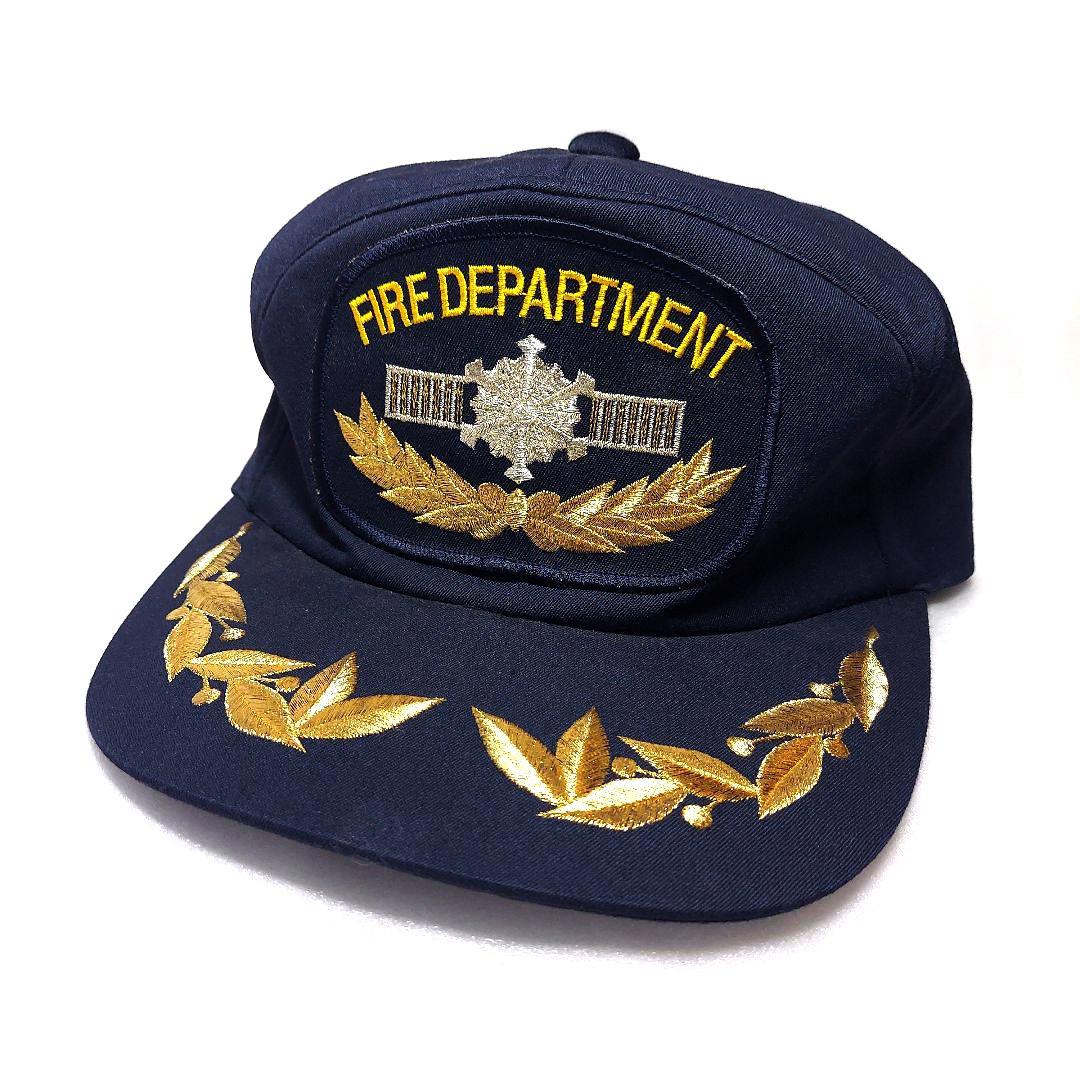 希少レア新品！FIRE DEPT. 消防署✨アポロキャップ ハロウィン 撮影用