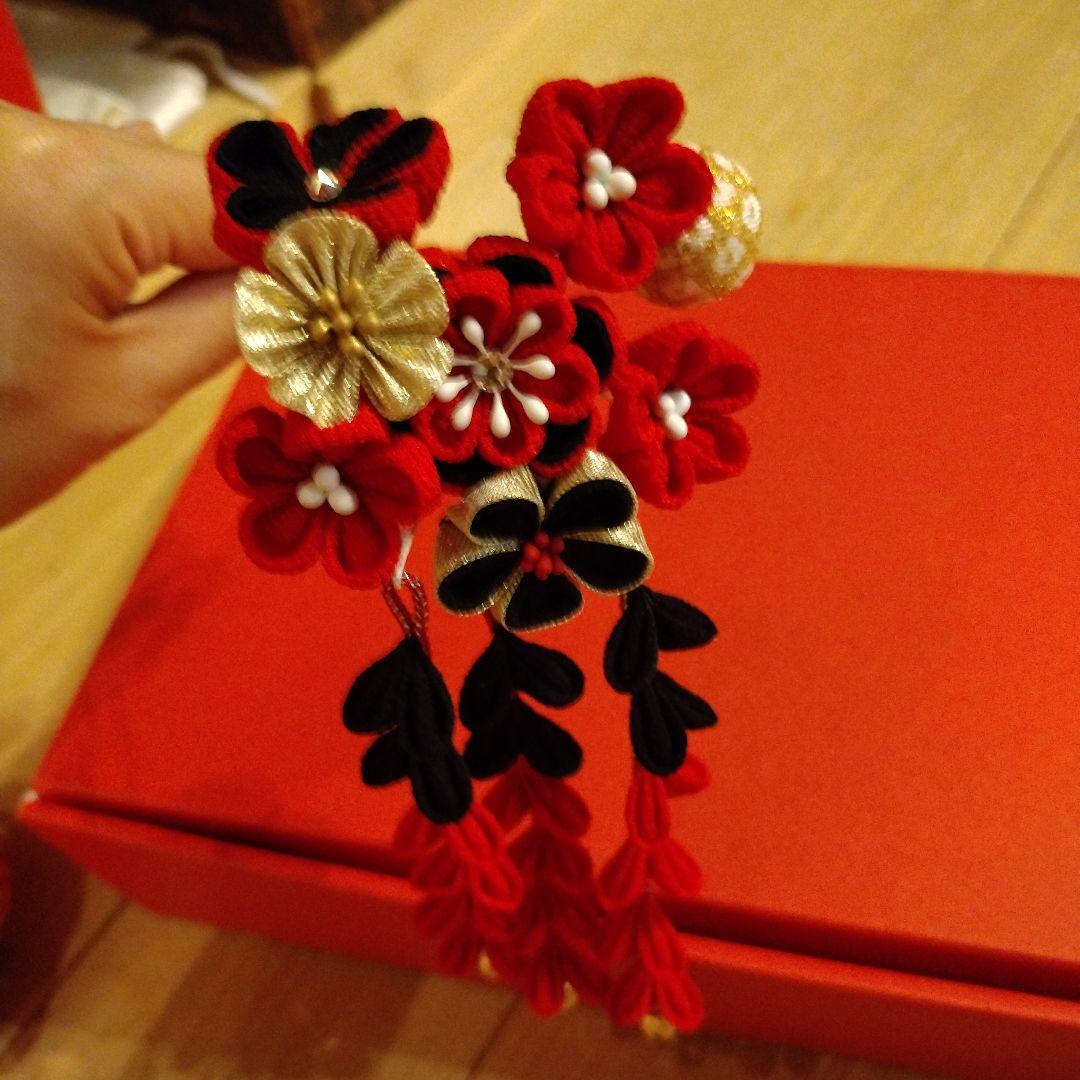 七五三　七歳　正絹