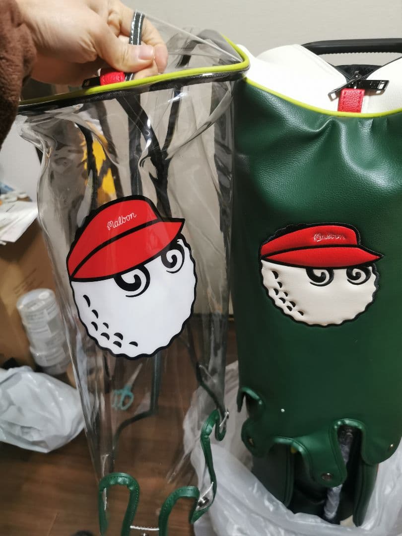 malbon golf マルボン キャディバッグ グリーン