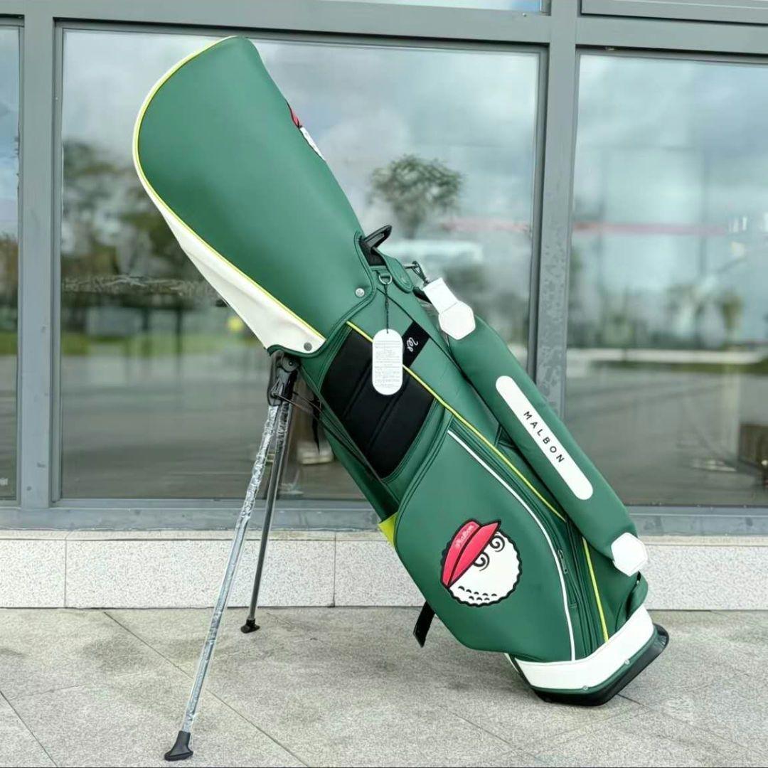 malbon golf マルボン キャディバッグ グリーン