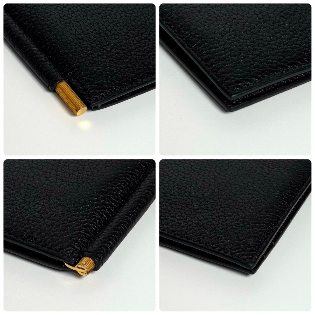 小物 TOM FORD SOFT LEATHER MONEY CLIP WALLET