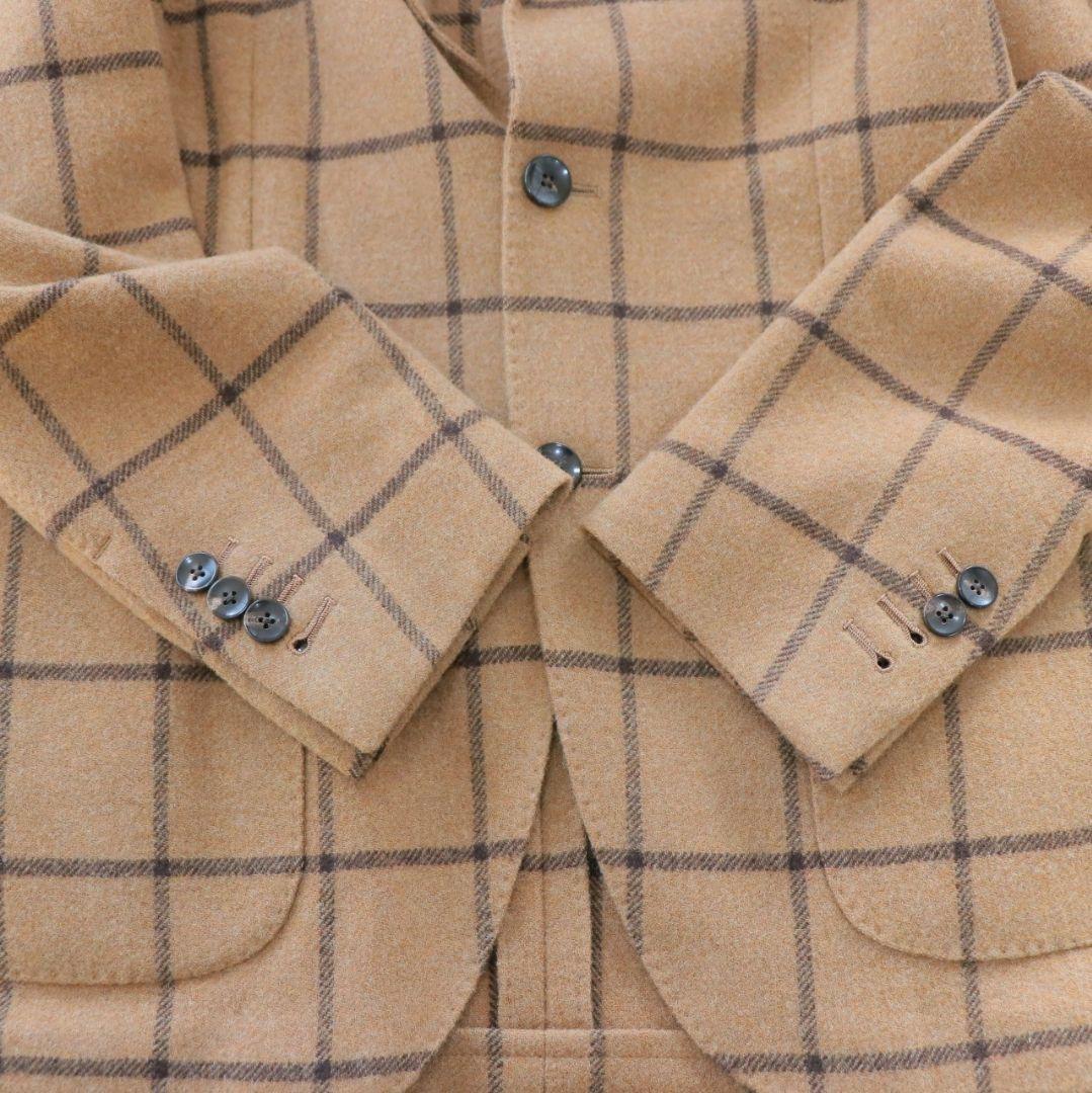 LARDINI ウールテーラードジャケット サイズ42