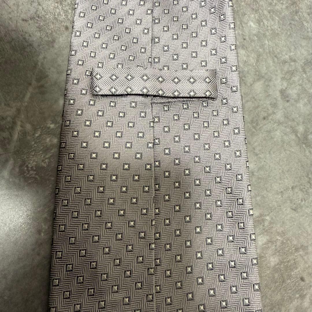 【✨極美品✨】Ermenegildo Zegna ネクタイ シルバー 結婚式